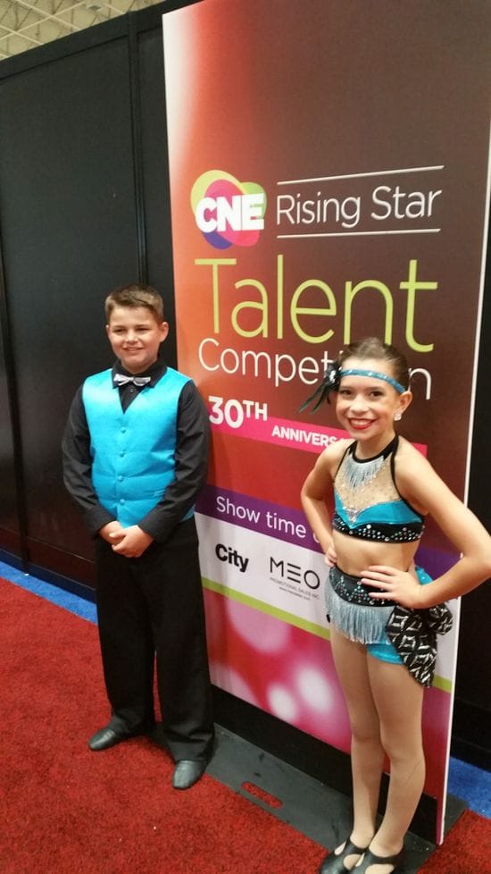Great Job Maddie and Gavin at the Rising Star Talent Competition.
